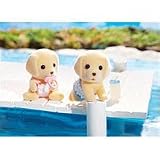 Calico Critters Yellow Lab Twins
