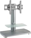 Sanus System Flat Panel TV Stand Platinum Furniture ( Silver )