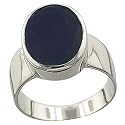 Sterling Silver Precious Sapphire Ring