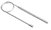 Bendable Shaft Magnetic Pickup, 2 Lb Cap, OAL 20, Aluminum Body w/ Knurled Handle