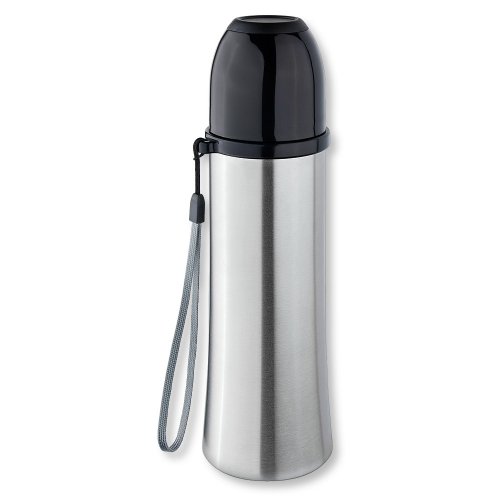Isosteel VA-9549Q Thermos in acciaio INOX 18/8 0,25 L con sistema Quickstop, manico e bicchiere Isosteel VA-9549Q Thermos in acciaio INOX 18/8 0,25 L con sistema Quickstop, manico e bicchiere