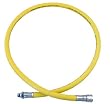 Low Pressure Scuba Regulator Hose, 39" Yellow