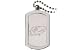 Dog Tag Necklace Kansas Jayhawks