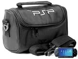 BLACK TRAVEL CARRY BAG FOR SONY PSP