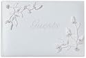 - White Wedding Guest Book 6"X9"