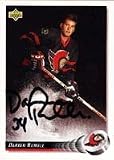 Darren Rumble, Ottawa Senators, 1994 Stadium Club Autographed Card