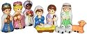 Lighted Children's Blow Mold Nativity for Yard #57025