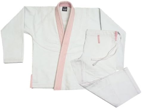Proma Women's Brazilian Jui-Jitsu Uniform - White/Pink
