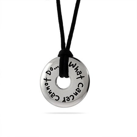 Eve's Addiction What Cancer Cannot Do Pendant