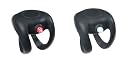 Knog Frog Twinpack Super Bright White LED & Red LED Light Set Black Body. BE SAFE - BE SEEN !