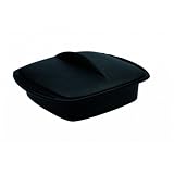 Mastrad - F68900 - Papillote Carrée en Silicone avec Livret Recettes Offert - Noir