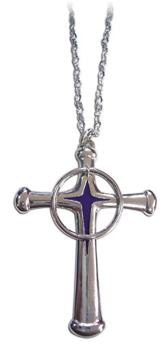Bleach uryu cross necklace