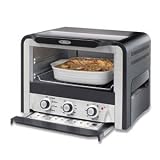 Oster 6071 6-Slice Toaster Oven,  Black/Silver