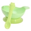 Danesco Bowl with Silicone Spoon Baby Set - Green