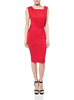The Jersey Dress Company Vestido 3313 (Rojo)