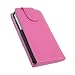 Pink Vertical Clip on Flip Case & Car Charger for Apple iPhone 3G / 3GS