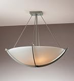 Hubbardton Forge 124560-10 Black Compass 3 Light Bowl Light Semi-Flush Ceiling Fixture from the Comp