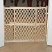 Kitchen & Housewares : Four Paws Wood Frame Wire Mesh Pressure Gate (44'' extra tall gate - 44Hx29x50'')