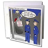Rich Diesslins Funny General - Editorial Cartoons - Issues of the Real Spiderman - Webbing - Greeting Cards-12 Greeting Cards with envelopes