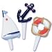 Nautical Sailboat Cupcake Picks - Set of 12