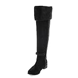 BCBG Max Azria Dorota Womens Over Knee Suede Knee High Boots Shoes 6.5