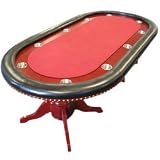90 Texas Holdem Poker Table with Raceway