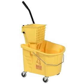 Buy Continental Commercial Prod 35Qt Mop Comb Pack 335-312Y Bucket Pail & Wringer by Continental Commercial now!
