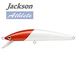 ジャクソン(Jackson) アスリート ミノー 9S P-1 パールレッドヘッド