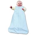 Halo Innovations SleepSack Wearable Blankets Micro Fleece in Baby Blue - Large