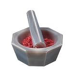 Agate mortar and pestle, 25 mL