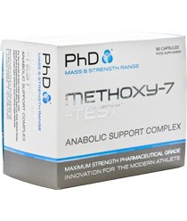 PhD Methoxy-7-Test Testosterone Support Capsules 90 Capsules