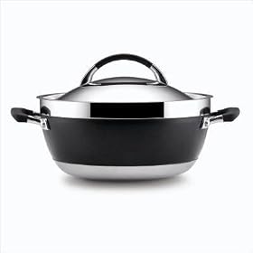 Anolon Ultra Clad 5.5-Quart Covered Casserole by Anolon