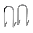 Spectrum 10470 Large Elements Bookends, Chrome