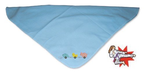 Baby Fleece Blanket with the image of: female martial arts