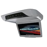 Power Acoustik PT-100GRMH Ceiling Mount 10.3¿ 16:9 Wide Aspect TFT-LCD Screen Monitor with Mobile Digital Free TV Tuner & USB / SD slot (Grey)