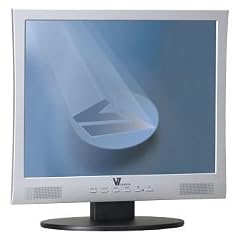 V7 Videoseven S20PD 51,1 cm (20,1 Zoll) TFT Monitor schwarz/silber (8 Ms Reaktionszeit, Lautsprecher)