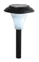 Paradise GL23090BK4 Plastic Solar Path Light with White LED, 4-Pack, Black