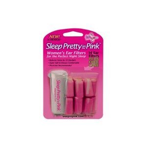 Best Price Sleep Pretty in Pink Women's Ear Plugs, 7 Count (Pack of 3)