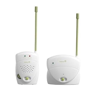 Safety 1st Crystal Clear Baby Monitor, White