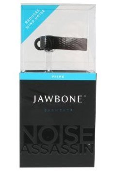 Jawbone Prime Ear Candy Edition Bluetooth Headset - Retail Packaging - Blah Blah Black 