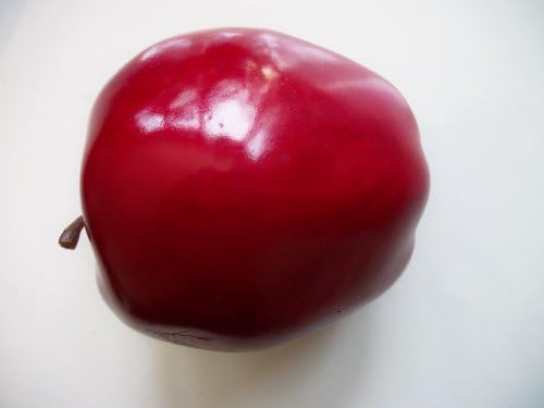 Set of 8 Faux Fruit Red Apples! Perfect for Home Decor and School Projects!