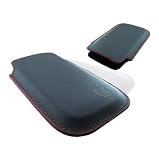 Review Tecrotonics  / Tecrotonics: Black Leather Case Pouch For Apple iphone 4GB/ iphone 8GB/Mobiles/PDA