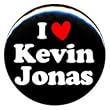 1" Jonas Brothers "I Love Kevin Jonas" Button/Pin