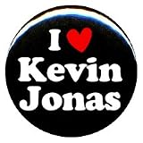 1" Jonas Brothers "I Love Kevin Jonas" Button/Pin