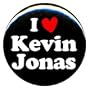 1" Jonas Brothers "I Love Kevin Jonas" Button/Pin