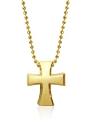 Alex Woo "Little Faith" Cross Pendant, 16"