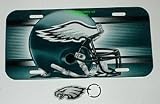 Philadelphia Eagles License Plate & Key Ring Auto Set