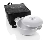 Wolfgang Puck Porcelain Bakeware 3.5 Qt Round w/Bag