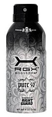 Right guard Rgx bodyspray, pure 50 - 4 oz