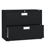 HON COMPANY / HON682LP / 600 Series Two-Drawer Lateral File, 36w x19-1/4d, Black / Sold as 1 EA